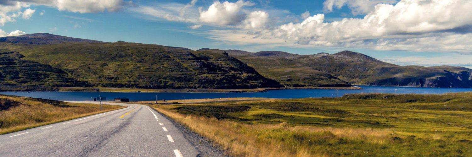 Although Norway has few roads, the road trip is generally quiet and easy to cycle.