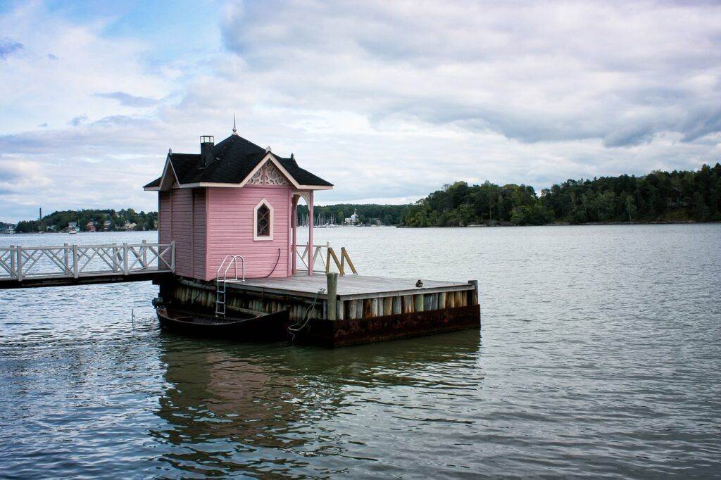 small, sauna, finnish