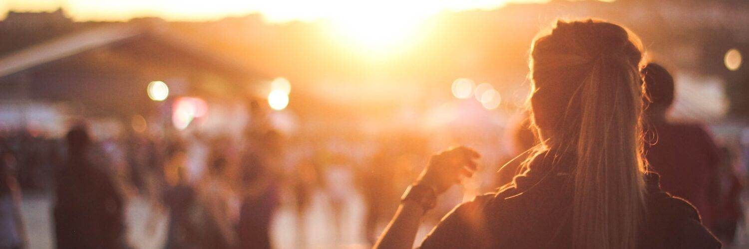 silhouette photo of woman