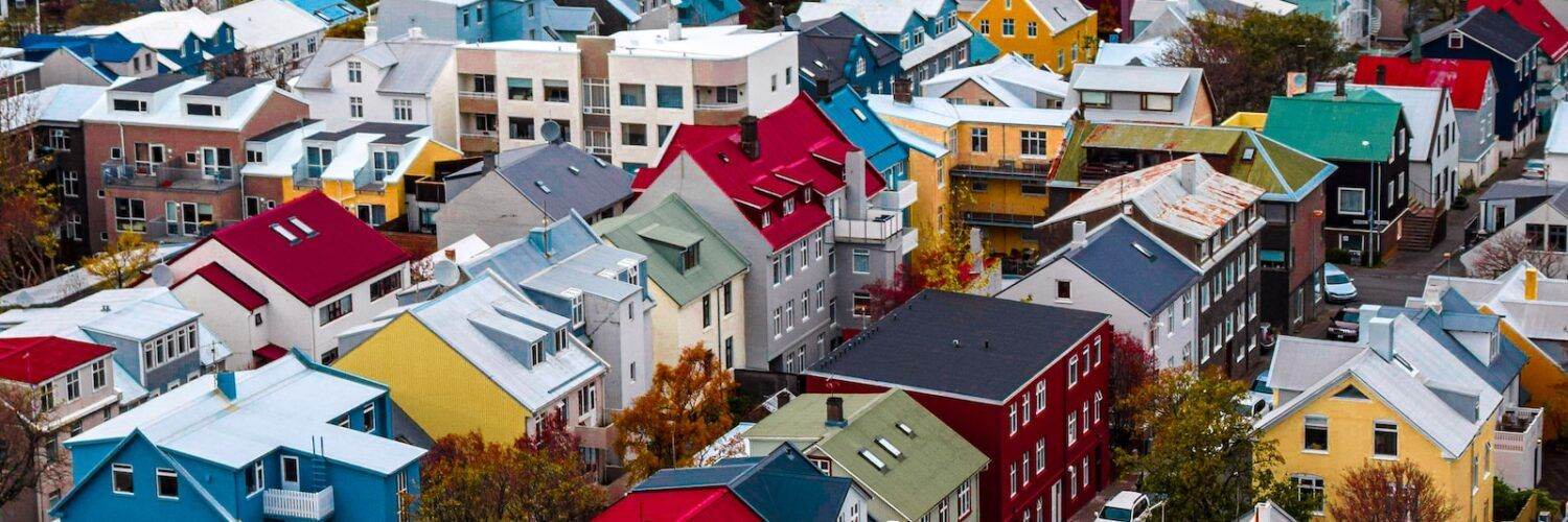 aerial view of houses during daytime