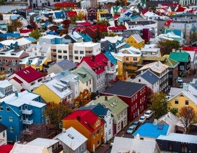 aerial view of houses during daytime