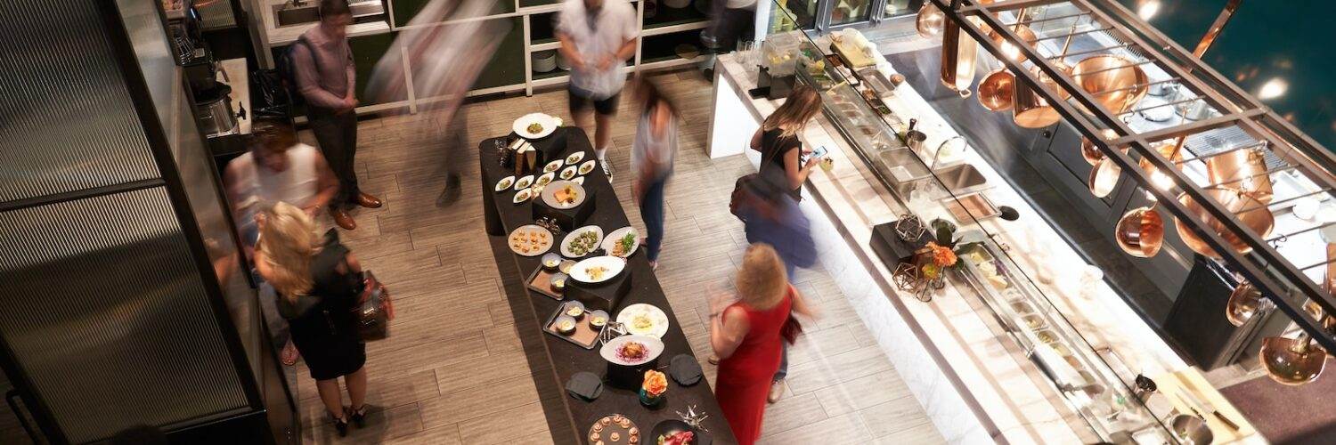 people inside store standing and sitting