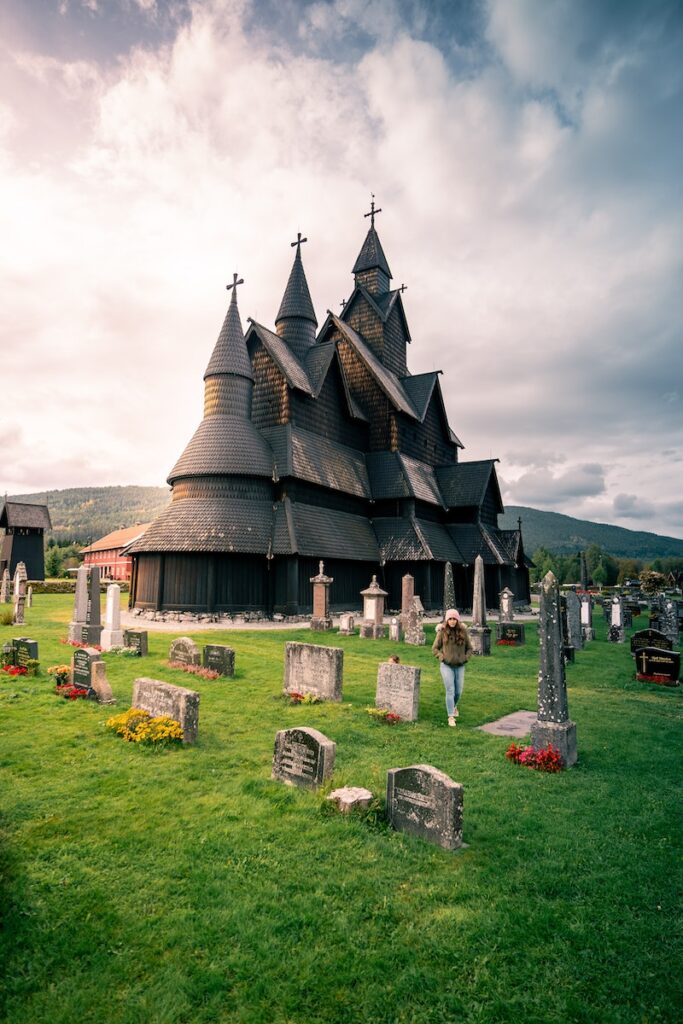 Heddal Stave Church in Notodden, Norway